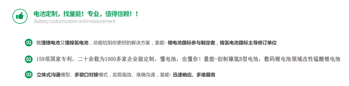 电池定制